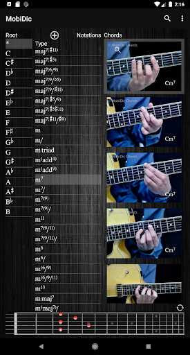 Mobidic Guitar Chords - Image screenshot of android app