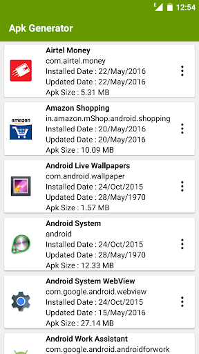 APK Extractor - Image screenshot of android app