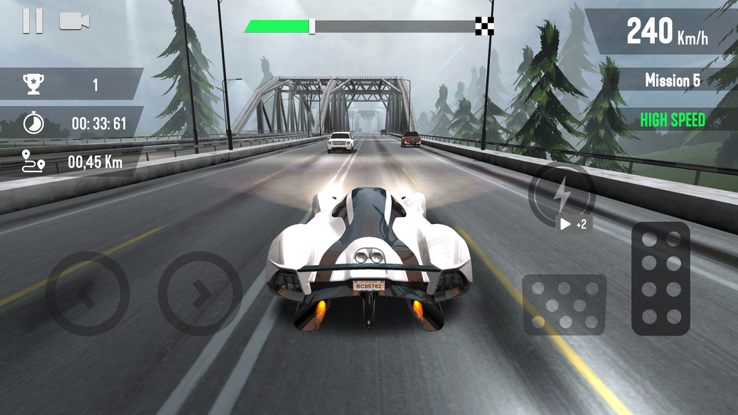Car Highway: Traffic Racing 3D - Gameplay image of android game