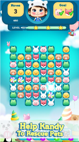 Animal Maching Puzzle Zoo Game - عکس بازی موبایلی اندروید