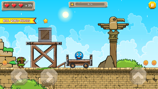 Blue Ball ۱۱: Bounce Adventure - عکس بازی موبایلی اندروید