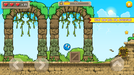Blue Ball ۱۱: Bounce Adventure - عکس بازی موبایلی اندروید