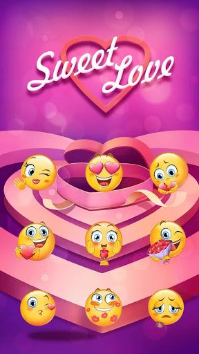 Love Emoji Gifs for Facemoji - Image screenshot of android app
