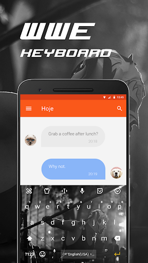 Keyboard Theme for WWE - Image screenshot of android app