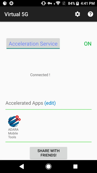 ADARA Mobile Tools - SpeedTest - عکس برنامه موبایلی اندروید