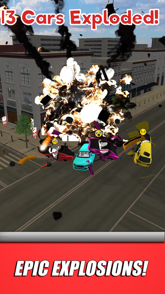 Slingshot Crash - Gameplay image of android game