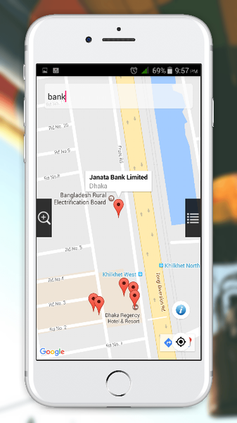 Find Near Places Around Me - عکس برنامه موبایلی اندروید