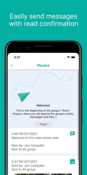 Edvoice - School communication - عکس برنامه موبایلی اندروید