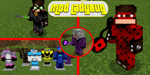 LadyBug Mod for Minecraft - عکس برنامه موبایلی اندروید