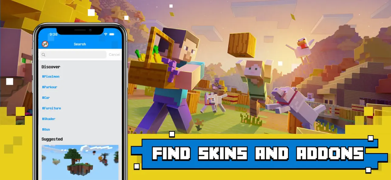 Addons Textures for Minecraft - Image screenshot of android app