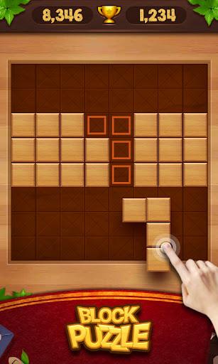 Wood Block Puzzle - Gameplay image of android game