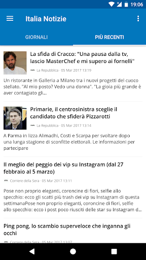 Italia Notizie | IT Giornali - عکس برنامه موبایلی اندروید