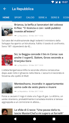 Italia News | Italia Notizie - عکس برنامه موبایلی اندروید