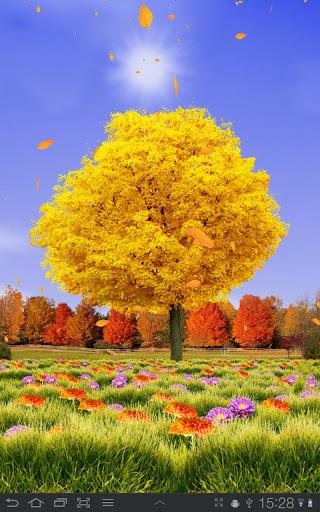 Autumn Trees Free - Image screenshot of android app