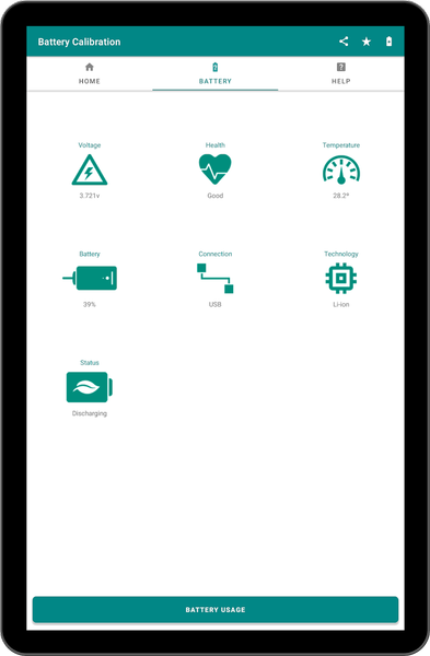 Battery Calibration Helper - عکس برنامه موبایلی اندروید