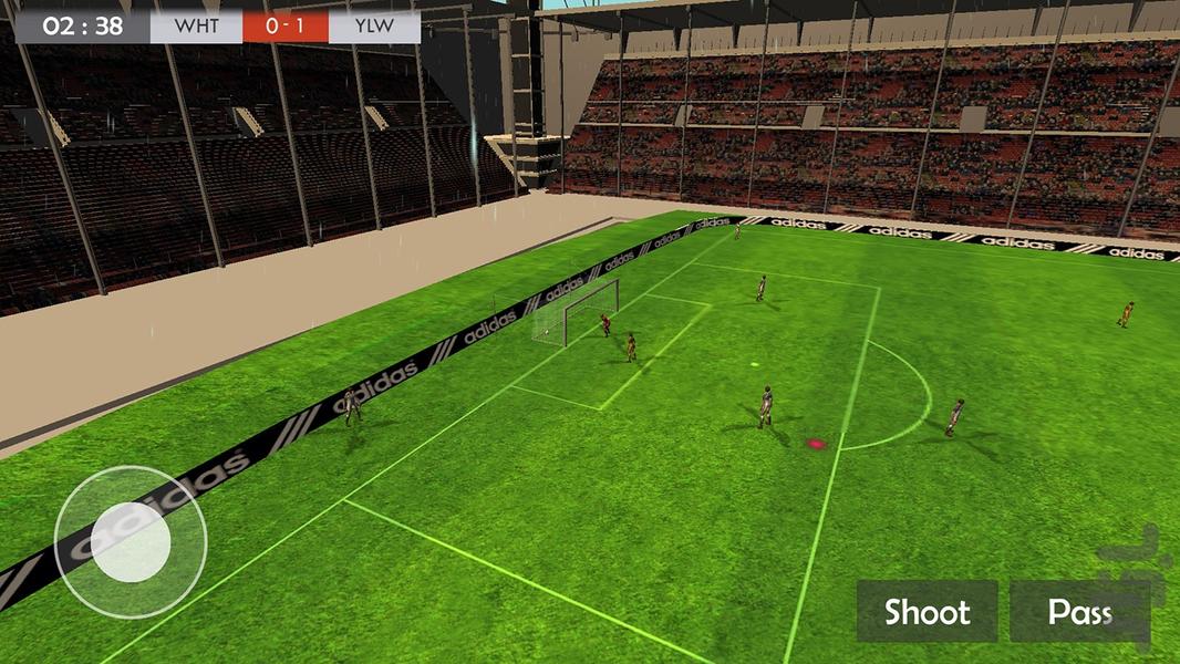 بازی فوتبال حرفه ای 2021 - Gameplay image of android game