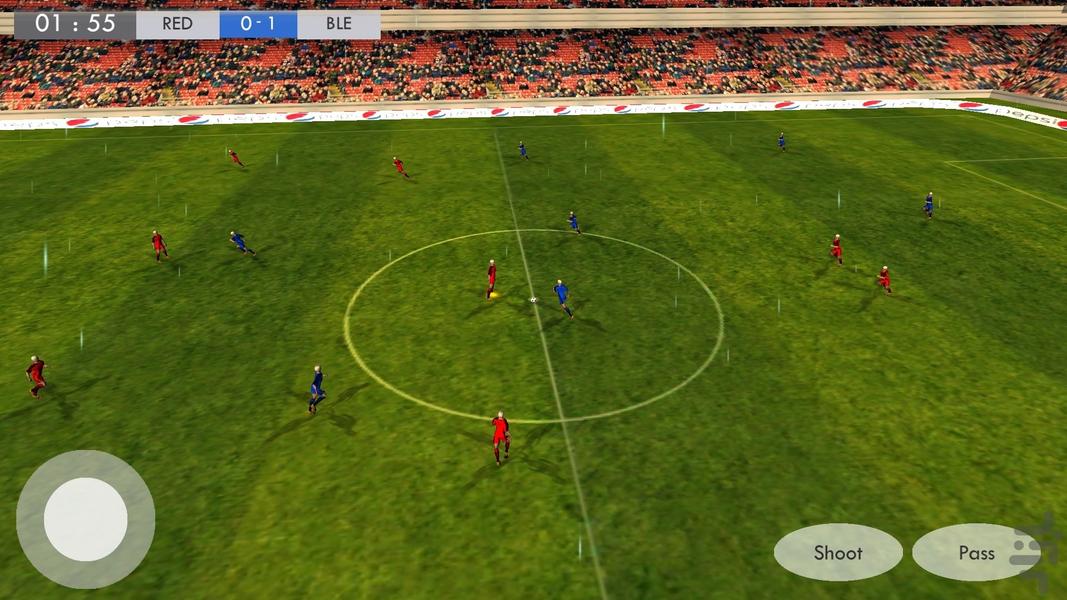 فوتبال حرفه ای - FIFA 2022 - Gameplay image of android game