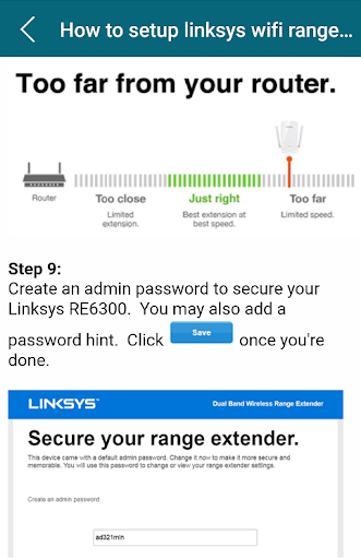 Linksys Modem Guide - Image screenshot of android app