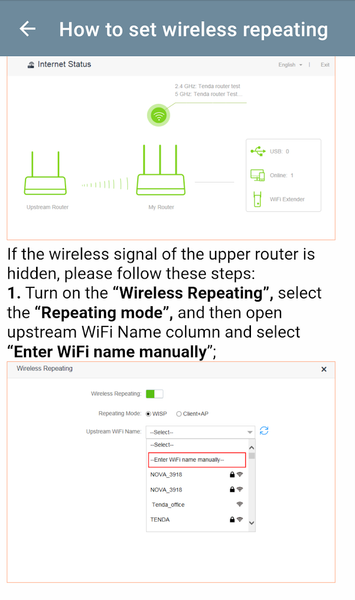 ۱۹۲.۱۶۸.l.l tenda router guide - عکس برنامه موبایلی اندروید