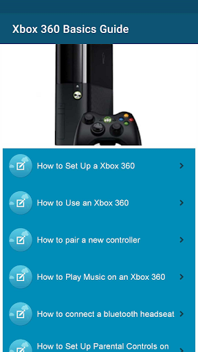 Guide for Xbox 360 basics - عکس برنامه موبایلی اندروید