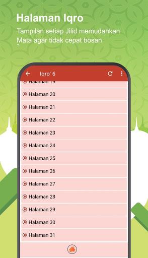 buku iqro terlengkap jilid 1-6 - Image screenshot of android app