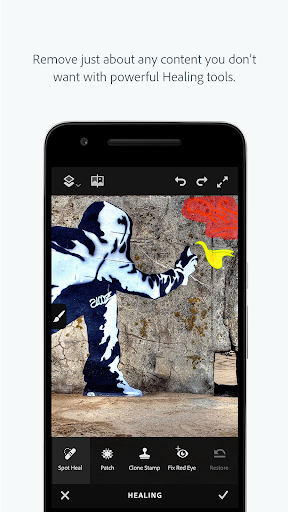 Adobe Photoshop Fix - ادوب فتوشاپ فیکس - Image screenshot of android app