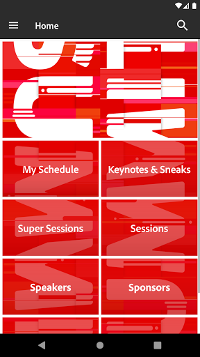 Adobe Summit 2024 - Image screenshot of android app