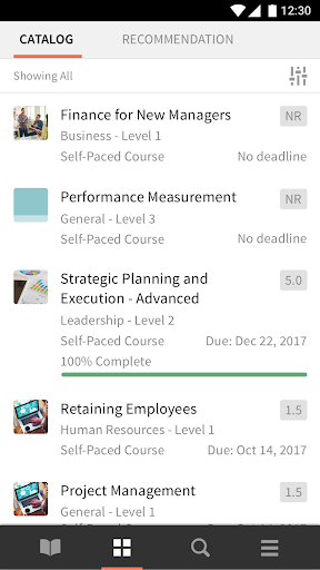 Adobe Learning Manager - Image screenshot of android app