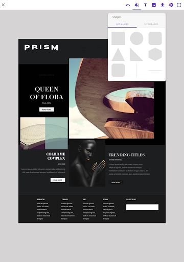 Adobe Comp - Image screenshot of android app