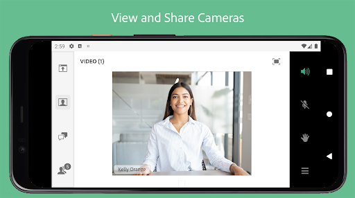 Adobe Connect - Image screenshot of android app