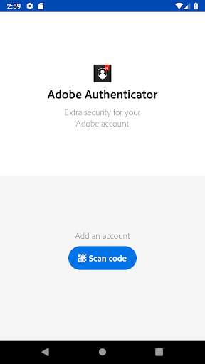 Adobe Authenticator - عکس برنامه موبایلی اندروید