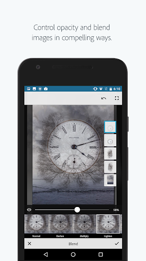 Adobe Photoshop Mix - Cut-out, - Image screenshot of android app