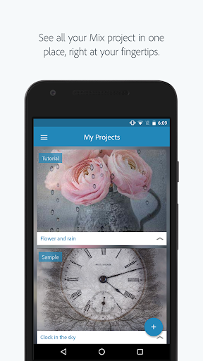 Adobe Photoshop Mix - Cut-out, - Image screenshot of android app