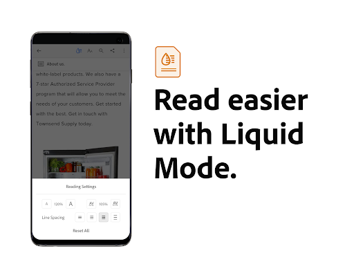 Adobe Acrobat Reader: Edit PDF - عکس برنامه موبایلی اندروید
