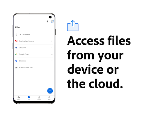 Adobe Acrobat Reader: Edit PDF - عکس برنامه موبایلی اندروید