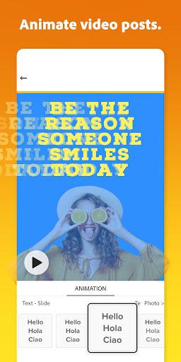 Adobe Express - ادوب اکسپرس - عکس برنامه موبایلی اندروید