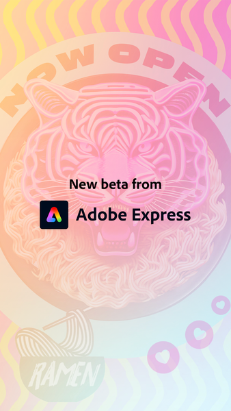 Adobe Express (Beta) - Image screenshot of android app