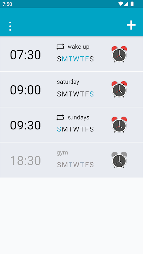 Alarm Clock - Image screenshot of android app