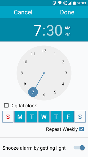 Alarm Clock - Image screenshot of android app