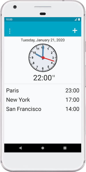 Clock - Image screenshot of android app