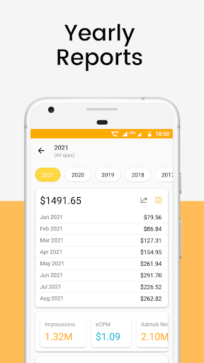Dash For AdMob - Image screenshot of android app
