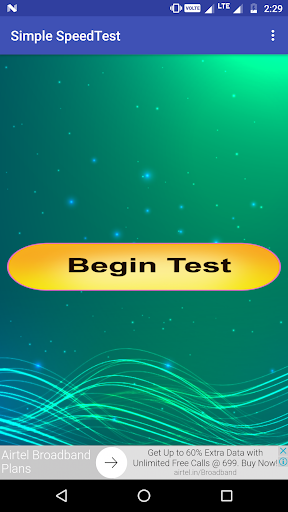 Simple Speed Test - عکس برنامه موبایلی اندروید