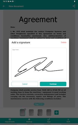 Scanner: Scan Documents - عکس برنامه موبایلی اندروید