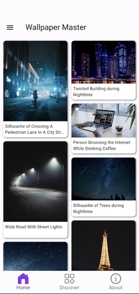 Wallpaper Master - Image screenshot of android app