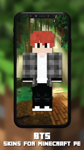 BTS Skins for Minecraft PE - عکس برنامه موبایلی اندروید