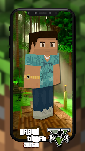 GTA V Skins Minecraft PE - عکس برنامه موبایلی اندروید