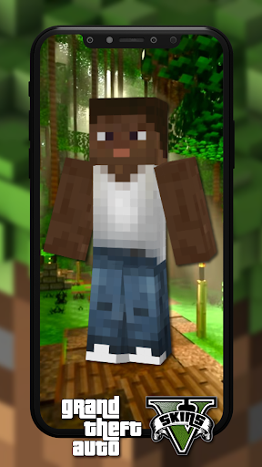 GTA V Skins Minecraft PE - عکس برنامه موبایلی اندروید