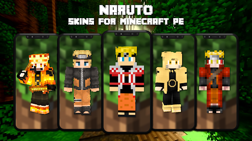 Naruto Skins for Minecraft PE 3D - Maps & Add-on - عکس برنامه موبایلی اندروید