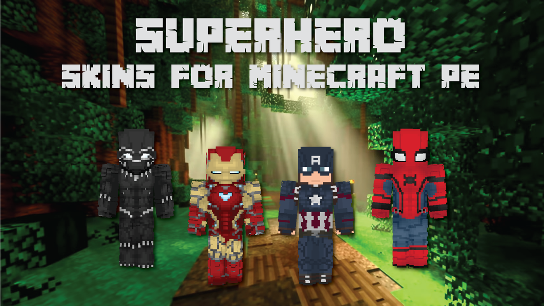 Superhero Skins for Minecraft - عکس برنامه موبایلی اندروید