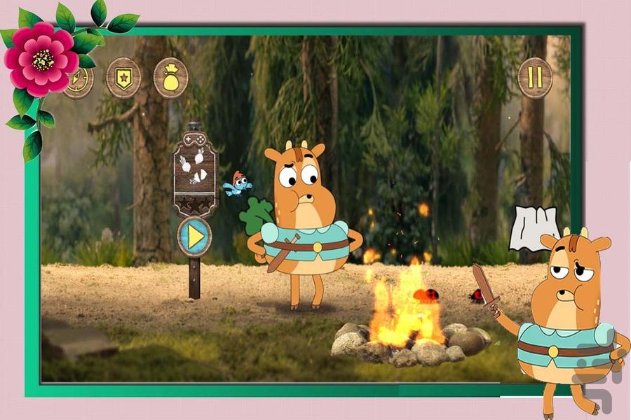 بازی گوزن ماجراجو - عکس بازی موبایلی اندروید